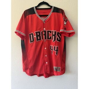 Men's Majestic MLB Authentic Arizona Diamondbacks Paul Goldschmidt #44 Jersey 44
